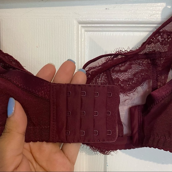 2 Piece Merlot Bra and Panty Set - Picture 7 of 16